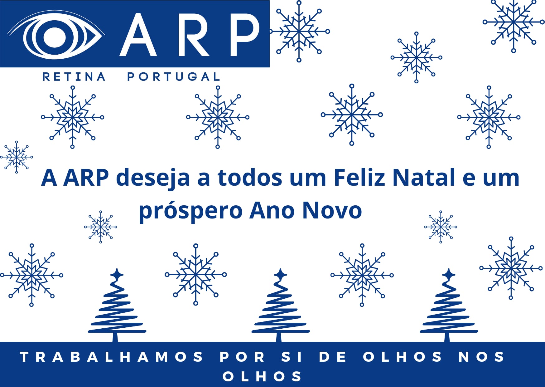 A ARP deseja a todos um Feliz Natal e um próspero Ano Novo.